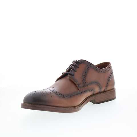 Rockport Kenton Wingtip Mens Brown Wide Oxfords Wingtip & Brogue Shoes