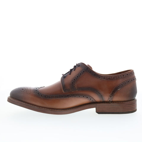 Rockport Kenton Wingtip Mens Brown Wide Oxfords Wingtip & Brogue Shoes