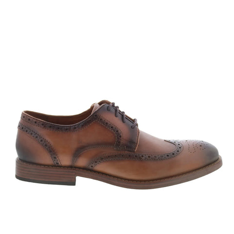 Rockport Kenton Wingtip Mens Brown Wide Oxfords Wingtip & Brogue Shoes
