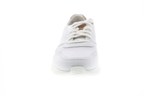 Rockport Total Motion Active Mudguard Mens White Wide Sneakers Shoes