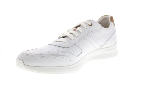 Rockport Total Motion Active Mudguard Mens White Wide Sneakers Shoes