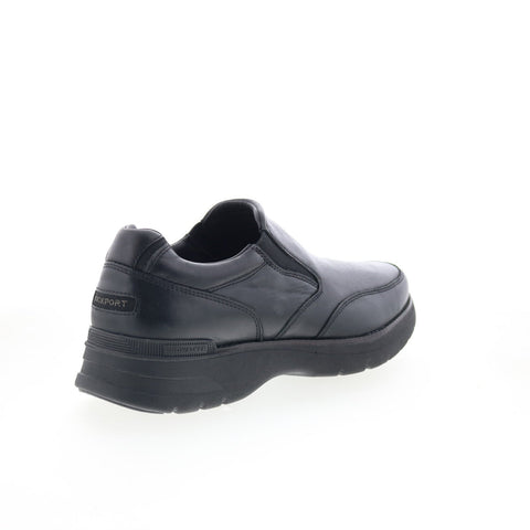 Rockport Prowalker Next Slip On Mens Black Loafers & Slip Ons Casual Shoes