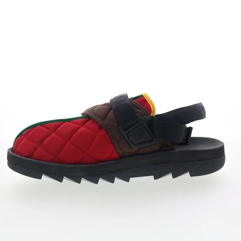 Reebok Beatnik Mens Green Mesh Slip On Strap Sandals Shoes