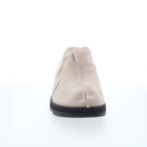 Reebok Beatnik Moc Mens Beige Suede Lace Up Loafers & Slip Ons Casual Shoes