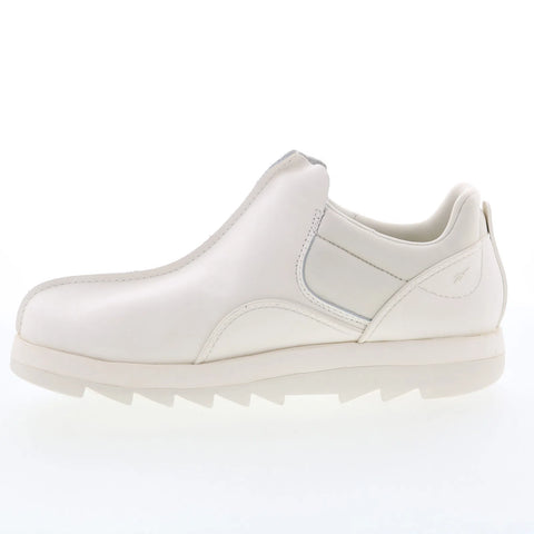 Reebok Beatnik Moc Mens Beige Leather Slip On Loafers & Slip Ons Casual Shoes