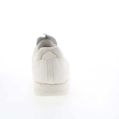 Reebok Beatnik Moc Mens Beige Leather Slip On Loafers & Slip Ons Casual Shoes