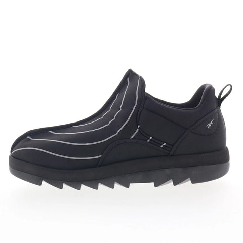 Reebok Beatnik Moc Mens Black Canvas Slip On Loafers & Slip Ons Casual Shoes
