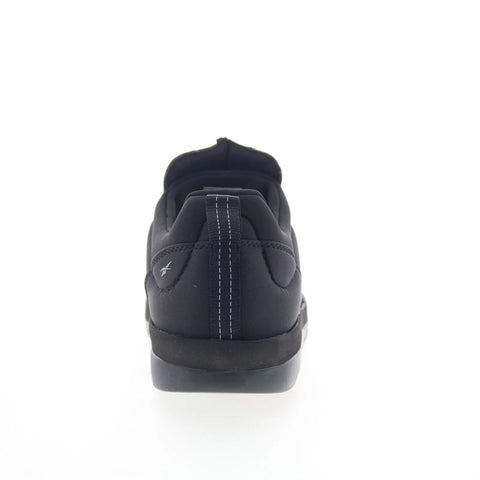 Reebok Beatnik Moc Mens Black Canvas Slip On Loafers & Slip Ons Casual Shoes