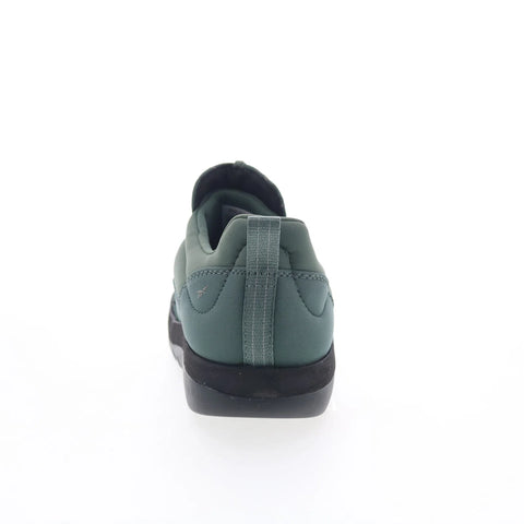 Reebok Beatnik Moc Mens Green Canvas Slip On Loafers & Slip Ons Casual Shoes