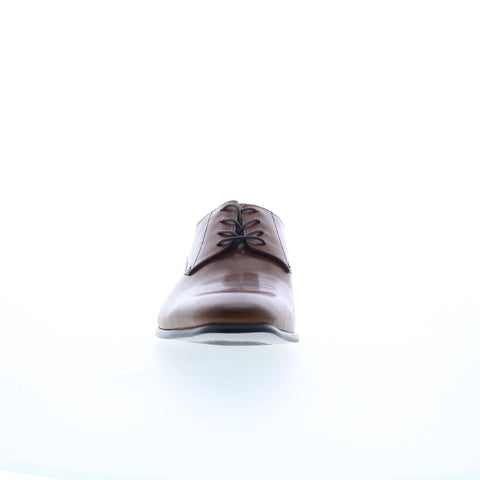 Steve Madden Beaux BEAU02M1 Mens Brown Oxfords & Lace Ups Plain Toe Shoes