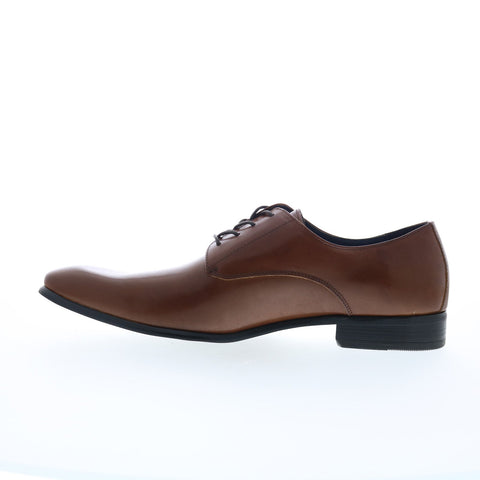 Steve Madden Beaux BEAU02M1 Mens Brown Oxfords & Lace Ups Plain Toe Shoes