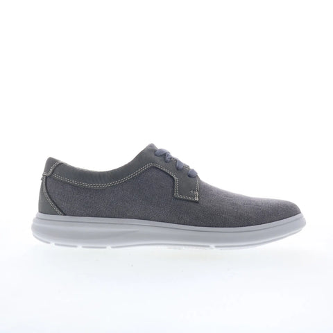 Rockport Beckwith 4 Eye CI4520 Mens Gray Canvas Lifestyle Sneakers Shoes