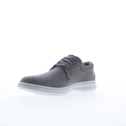 Rockport Beckwith 4 Eye CI4520 Mens Gray Canvas Lifestyle Sneakers Shoes