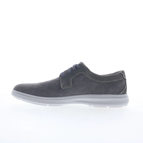 Rockport Beckwith 4 Eye CI4520 Mens Gray Canvas Lifestyle Sneakers Shoes