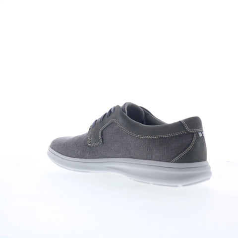 Rockport Beckwith 4 Eye CI4520 Mens Gray Canvas Lifestyle Sneakers Shoes