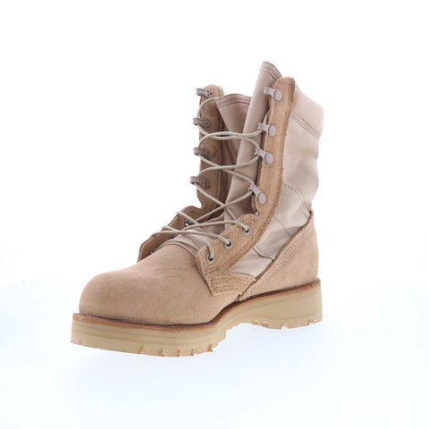 Belleville Steel Toe Hot Weather Made In USA Mens Brown Wide Tactical Boots