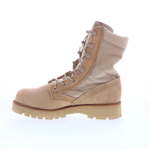 Belleville Steel Toe Hot Weather Made In USA Mens Brown Wide Tactical Boots