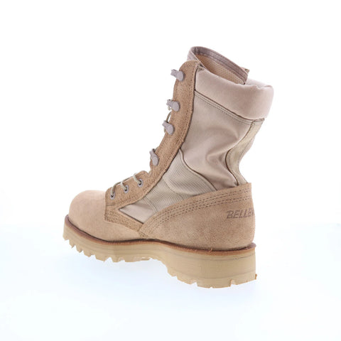 Belleville Steel Toe Hot Weather Made In USA Mens Brown Wide Tactical Boots