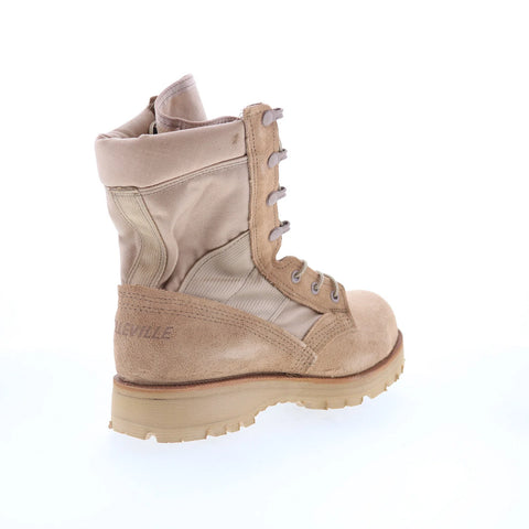 Belleville Steel Toe Hot Weather Made In USA Mens Brown Wide Tactical Boots