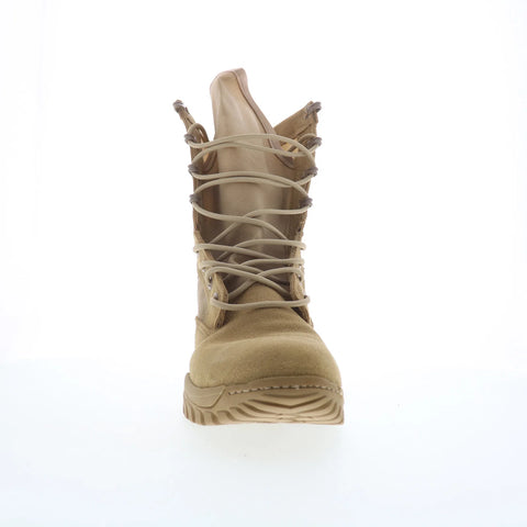 Belleville One Xero Made In USA 320 Mens Brown Suede Lace Up Tactical Boots