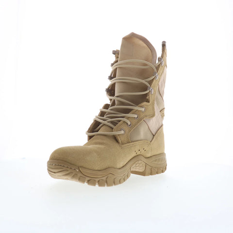 Belleville One Xero Made In USA 320 Mens Brown Suede Lace Up Tactical Boots