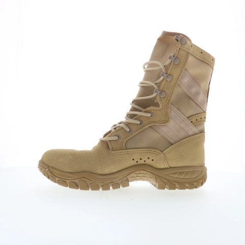 Belleville One Xero Made In USA 320 Mens Brown Suede Lace Up Tactical Boots