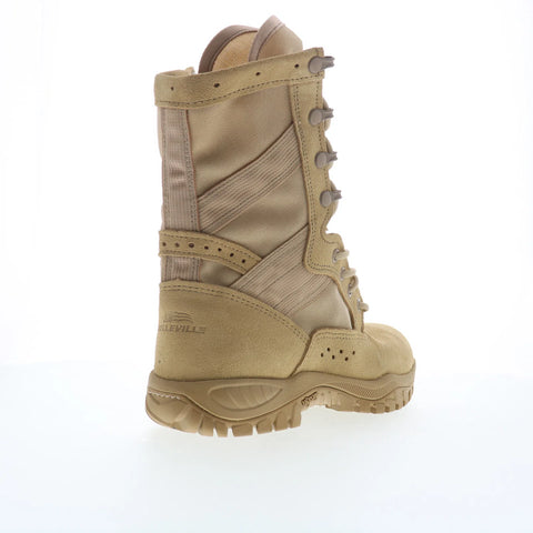 Belleville One Xero Made In USA 320 Mens Brown Suede Lace Up Tactical Boots