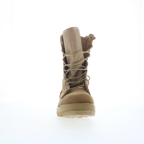 Belleville Hot Weather Flight Steel Toe Made In USA Mens Brown Wide Boots