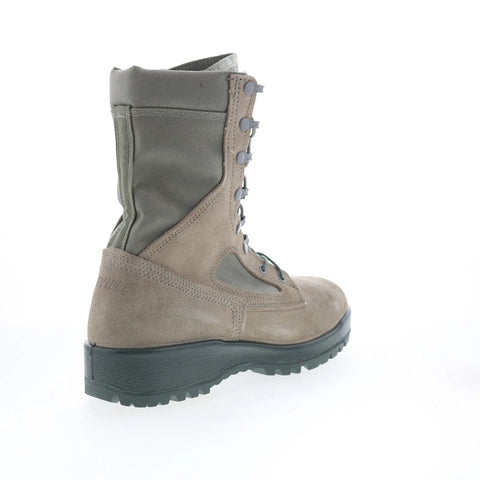 Belleville Hot Weather Steel Toe Made In USA Mens Gray Wide Tactical Boots