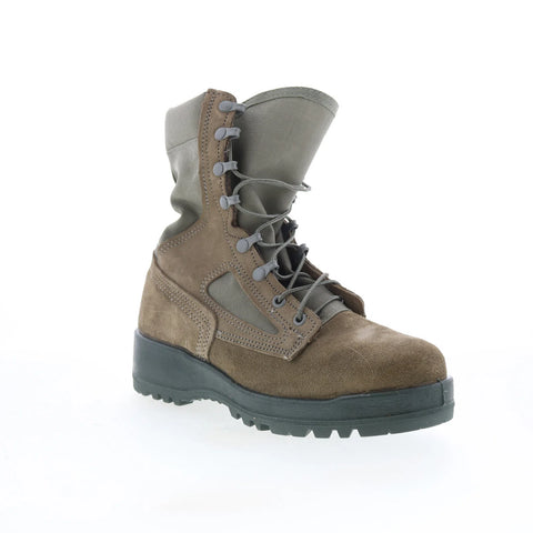 Belleville Hot Weather Steel Toe Made In USA Mens Gray Wide Tactical Boots