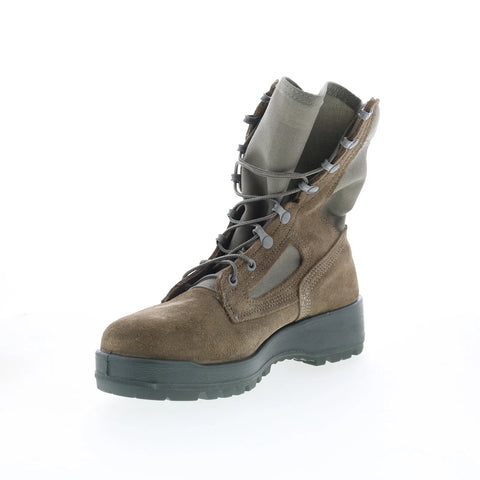 Belleville Hot Weather Steel Toe Made In USA Mens Gray Wide Tactical Boots