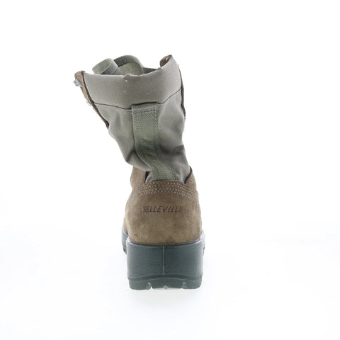 Belleville Hot Weather Steel Toe Made In USA Mens Gray Wide Tactical Boots
