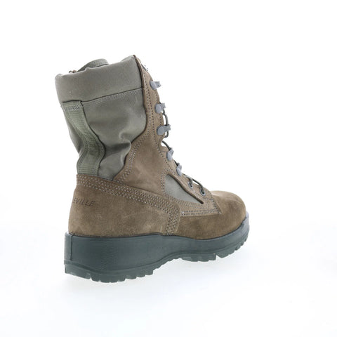 Belleville Hot Weather Steel Toe Made In USA Mens Gray Wide Tactical Boots