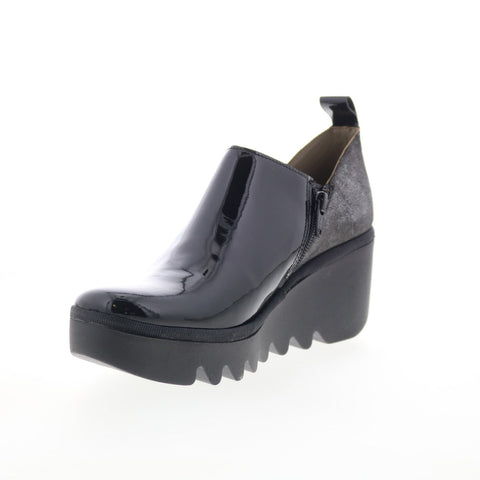 Fly London Beli BELI458FLY-004 Womens Black Loafers & Slip Ons Casual Shoes