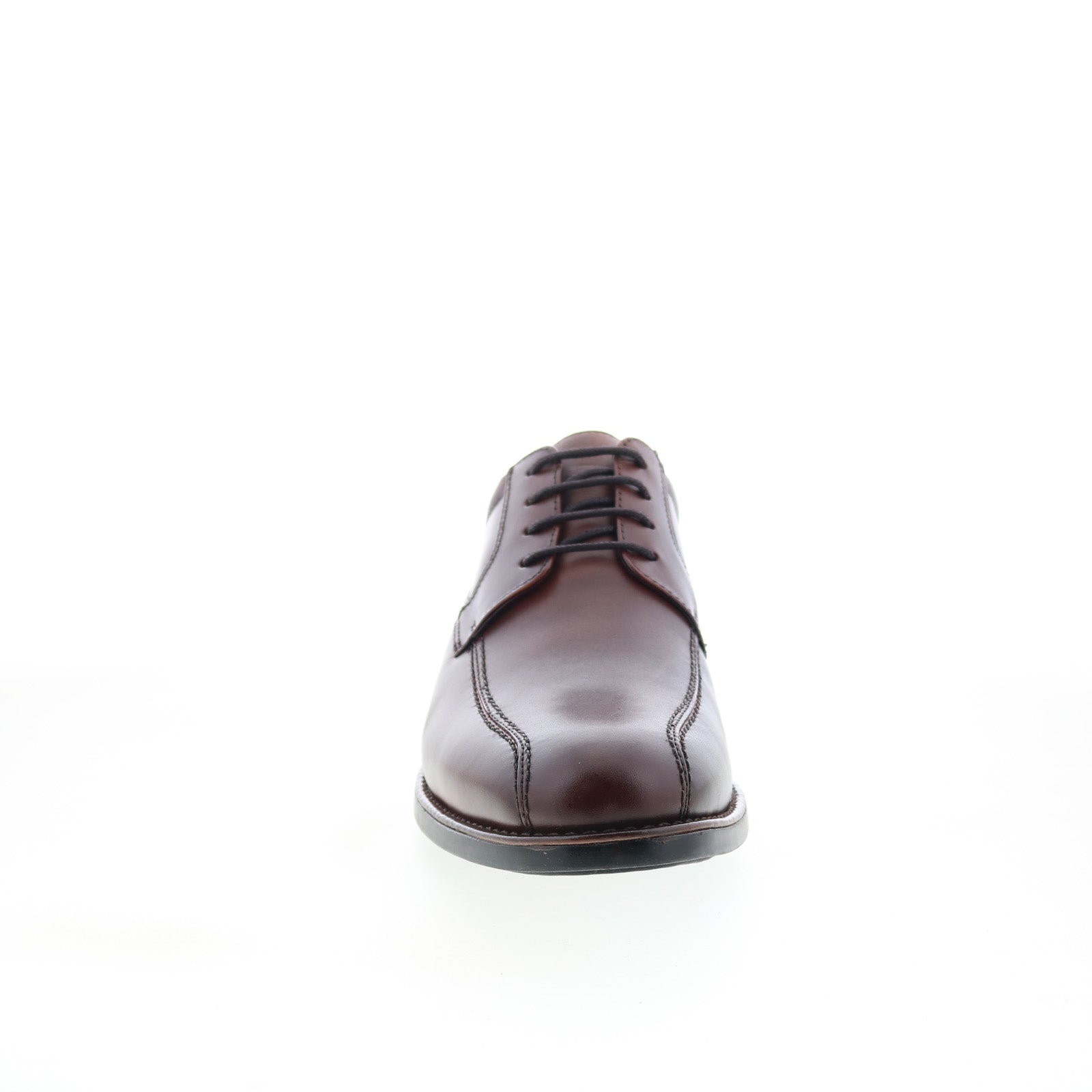 Studio Belvedere Mens‎ Brown Leather Lace Up Oxford Dress Shoes Size 10EEE Belvedere Exotic Men main image 3