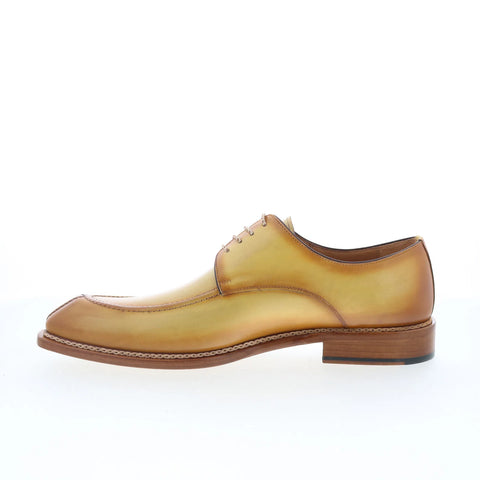 Mezlan Belmonte 21846 Mens Yellow Leather Oxfords & Lace Ups Casual Shoes