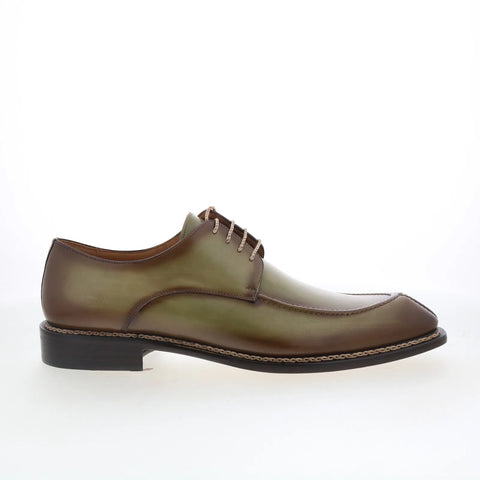 Mezlan Belmonte 21846 Mens Green Leather Oxfords & Lace Ups Casual Shoes