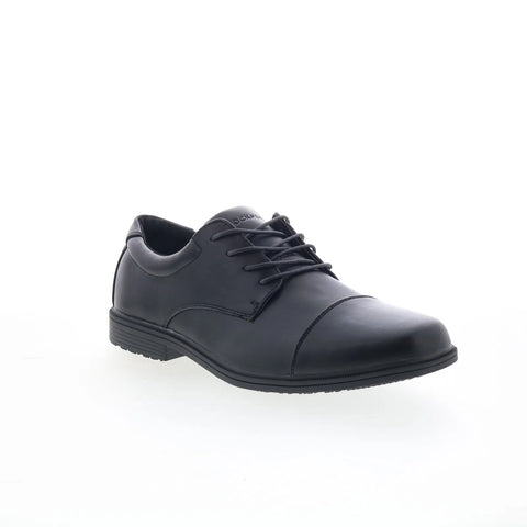Rockport Belton Cap Toe Mens Black Leather Oxfords & Lace Ups Cap Toe Shoes