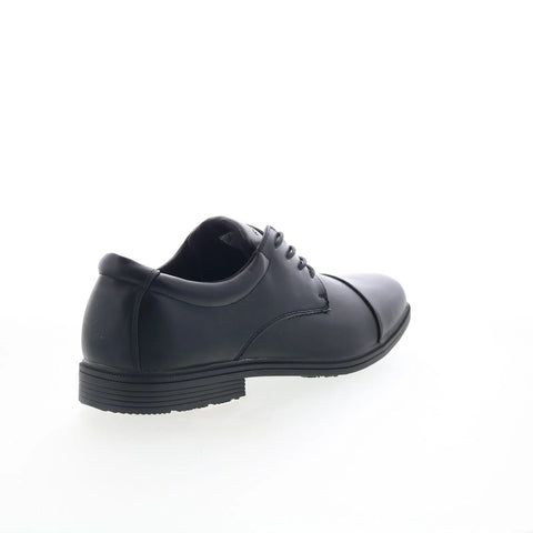 Rockport Belton Cap Toe Mens Black Leather Oxfords & Lace Ups Cap Toe Shoes
