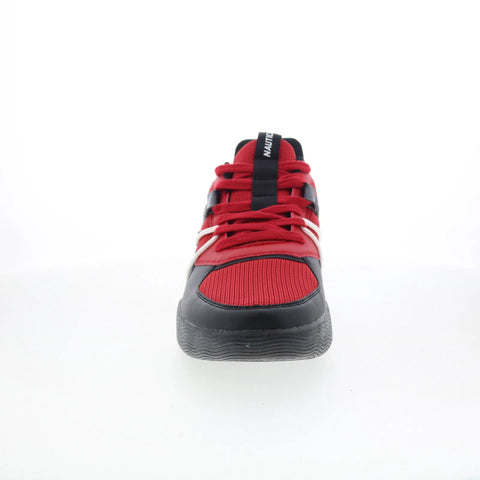 Nautica Benthos CV1752 Mens Red Synthetic Lace Up Lifestyle Sneakers Shoes