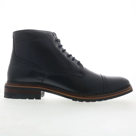Johnston & Murphy Benton Mens Black Oxfords & Lace Ups Cap Toe Shoes