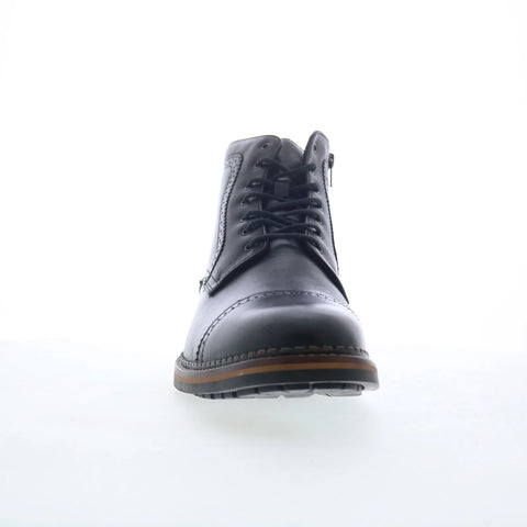 Johnston & Murphy Benton Mens Black Oxfords & Lace Ups Cap Toe Shoes