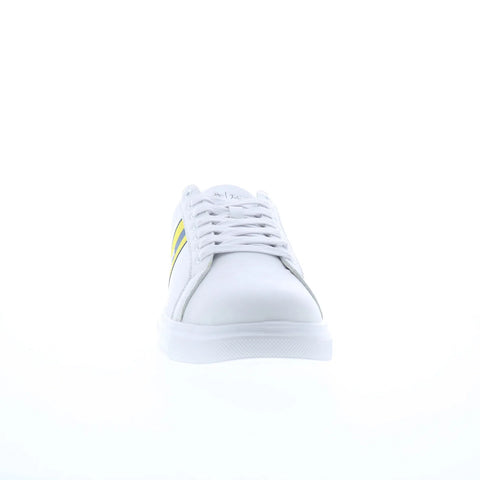 Original Penguin Benton Band Stripe Mens White Lifestyle Sneakers Shoes