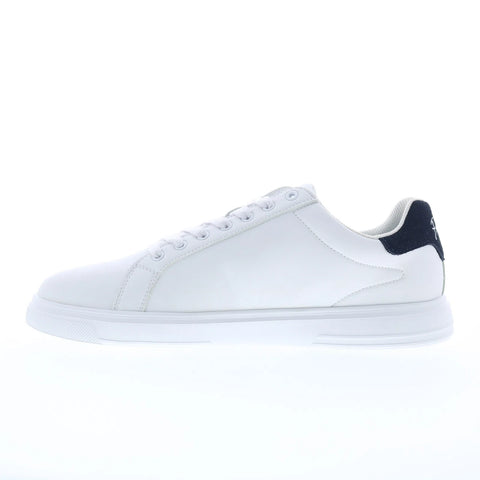 Original Penguin Benton Band Stripe Mens White Lifestyle Sneakers Shoes
