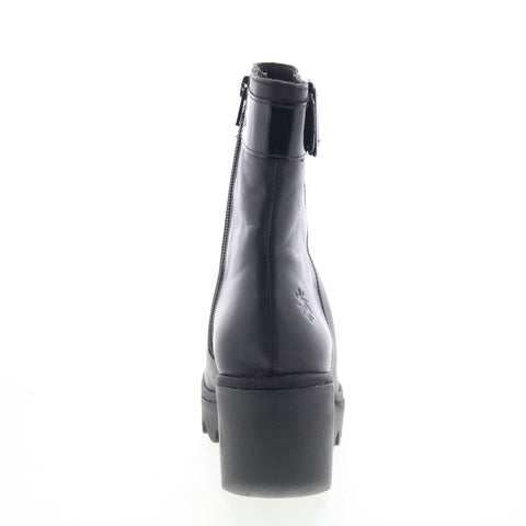 Fly London Bepp BEPP396FLY-008 Womens Black Leather Casual Dress Boots