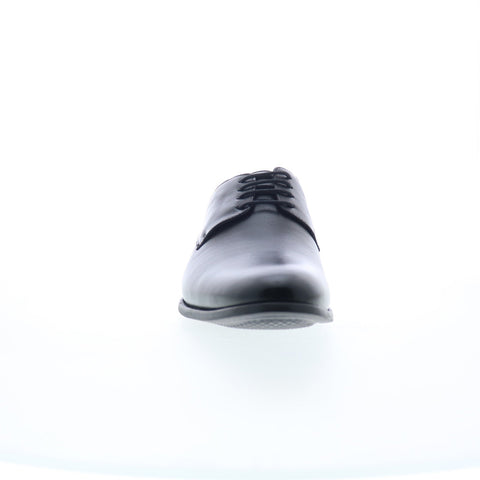 Studio Belvedere Bergamo Mens Black Oxfords & Lace Ups Plain Toe Shoes