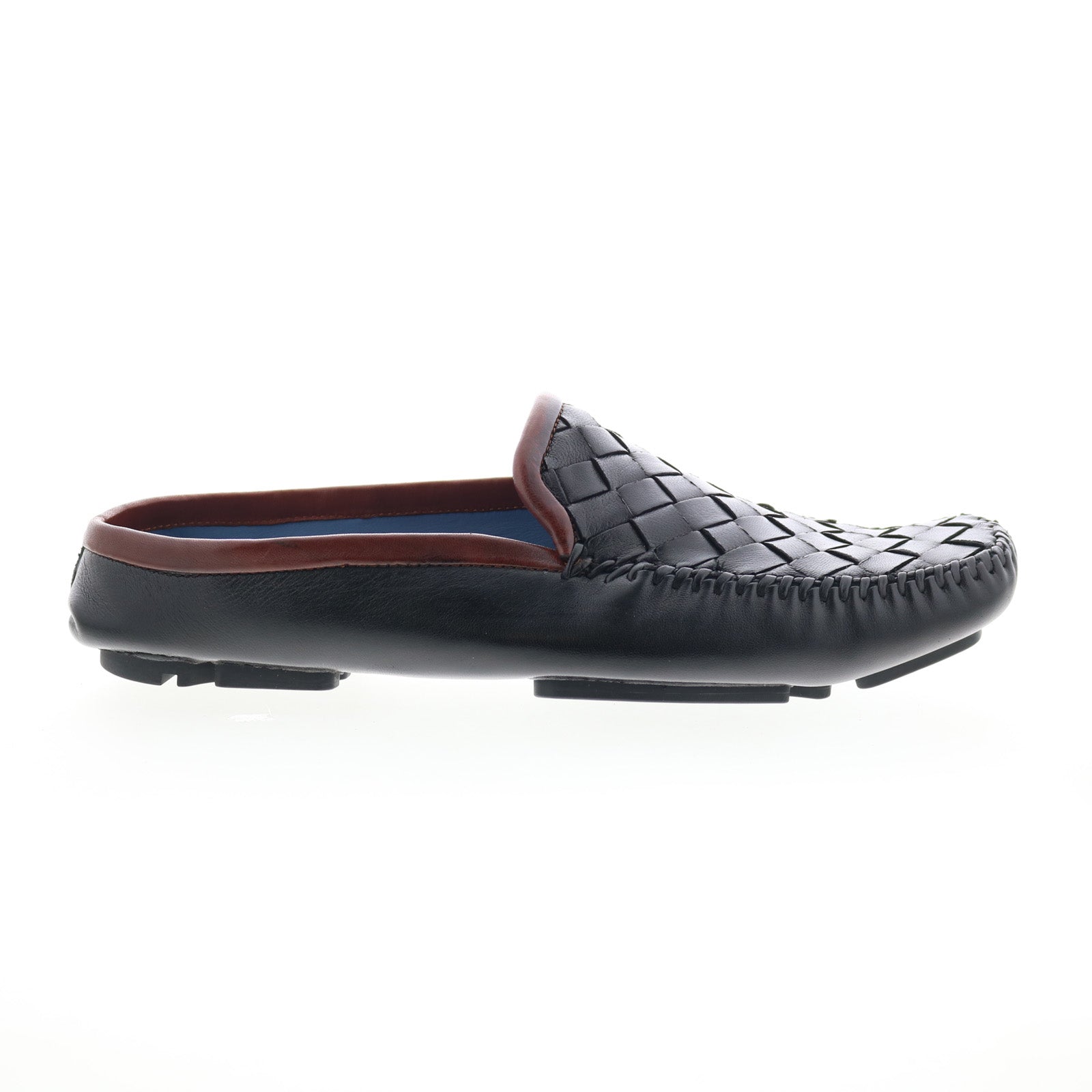 Robert Zur Bermuda Mens Black Leather Loafers & Slip Ons 