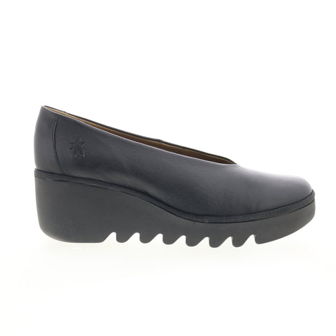 Fly London Beso BESO246FLY-015 Womens Black Loafers & Slip Ons Casual Shoes
