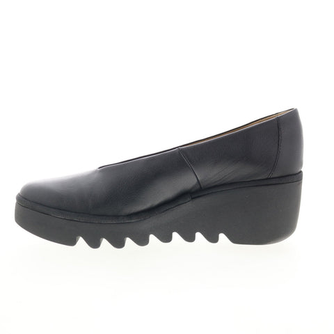 Fly London Beso BESO246FLY-015 Womens Black Loafers & Slip Ons Casual Shoes