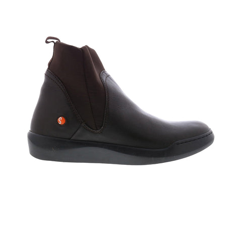 Softinos Beth BETH655SOF-004 Womens Brown Leather Casual Dress Boots